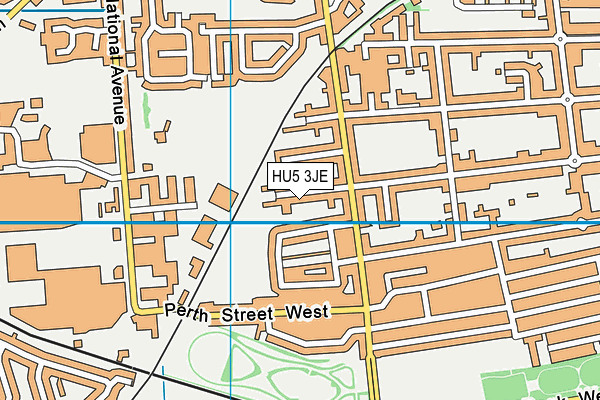 HU5 3JE map - OS VectorMap District (Ordnance Survey) HU5 3JE map - OS VectorMap District (Ordnance Survey)
