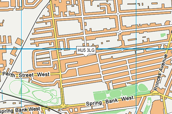 HU5 3LG map - OS VectorMap District (Ordnance Survey) HU5 3LG map - OS VectorMap District (Ordnance Survey)