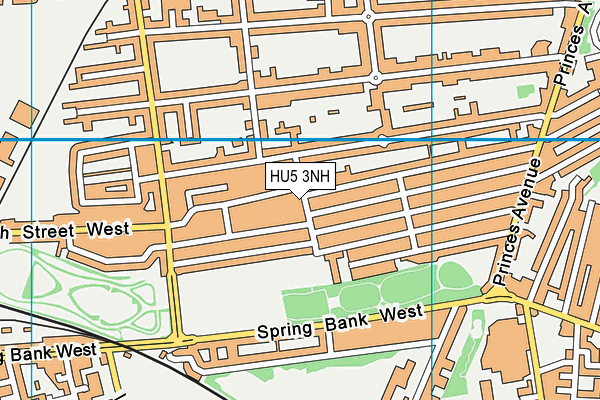 HU5 3NH map - OS VectorMap District (Ordnance Survey) HU5 3NH map - OS VectorMap District (Ordnance Survey)
