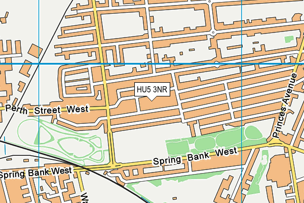 HU5 3NR map - OS VectorMap District (Ordnance Survey) HU5 3NR map - OS VectorMap District (Ordnance Survey)