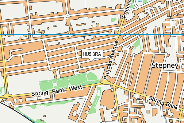 HU5 3RA map - OS VectorMap District (Ordnance Survey) HU5 3RA map - OS VectorMap District (Ordnance Survey)