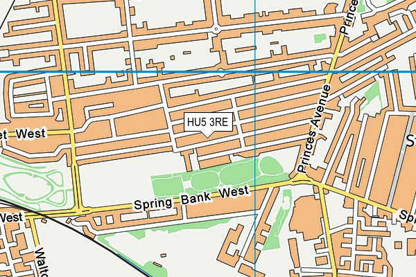 HU5 3RE map - OS VectorMap District (Ordnance Survey) HU5 3RE map - OS VectorMap District (Ordnance Survey)