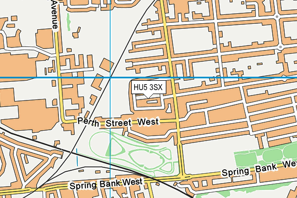 HU5 3SX map - OS VectorMap District (Ordnance Survey) HU5 3SX map - OS VectorMap District (Ordnance Survey)