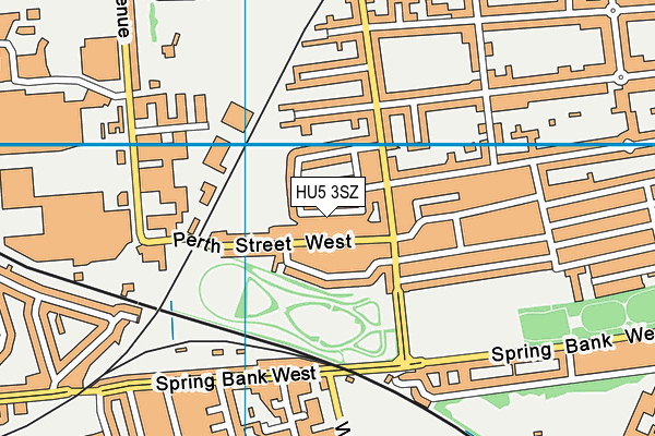 HU5 3SZ map - OS VectorMap District (Ordnance Survey) HU5 3SZ map - OS VectorMap District (Ordnance Survey)