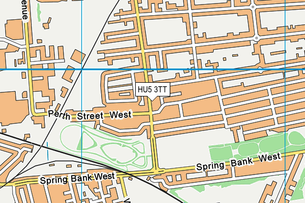HU5 3TT map - OS VectorMap District (Ordnance Survey) HU5 3TT map - OS VectorMap District (Ordnance Survey)