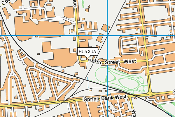 HU5 3UA map - OS VectorMap District (Ordnance Survey) HU5 3UA map - OS VectorMap District (Ordnance Survey)