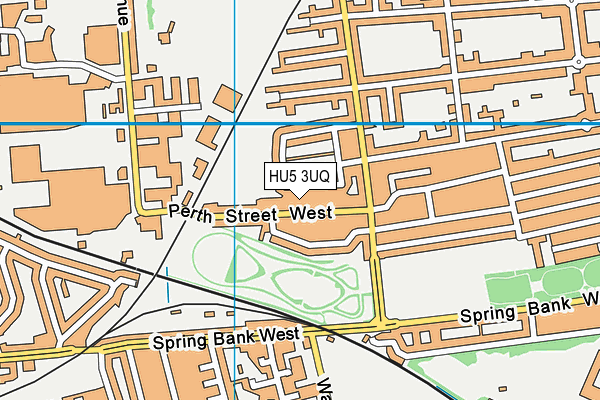 HU5 3UQ map - OS VectorMap District (Ordnance Survey) HU5 3UQ map - OS VectorMap District (Ordnance Survey)