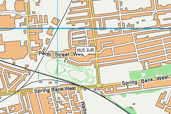HU5 3UR map - OS VectorMap District (Ordnance Survey) HU5 3UR map - OS VectorMap District (Ordnance Survey)