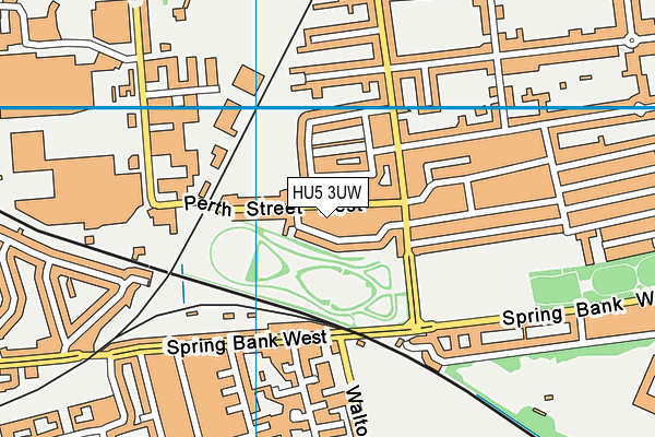 HU5 3UW map - OS VectorMap District (Ordnance Survey) HU5 3UW map - OS VectorMap District (Ordnance Survey)