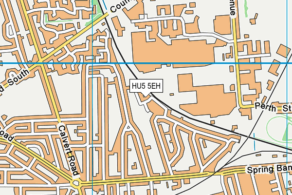 HU5 5EH map - OS VectorMap District (Ordnance Survey) HU5 5EH map - OS VectorMap District (Ordnance Survey)