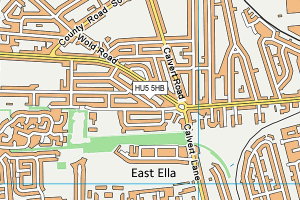 HU5 5HB map - OS VectorMap District (Ordnance Survey) HU5 5HB map - OS VectorMap District (Ordnance Survey)