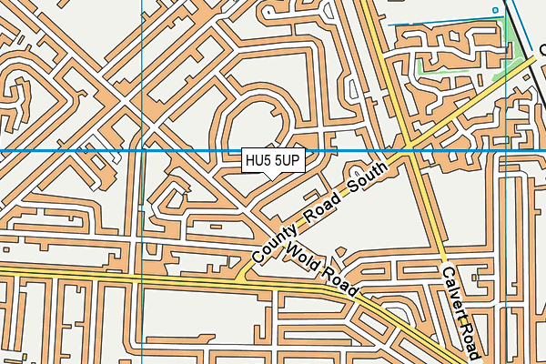 HU5 5UP map - OS VectorMap District (Ordnance Survey) HU5 5UP map - OS VectorMap District (Ordnance Survey)