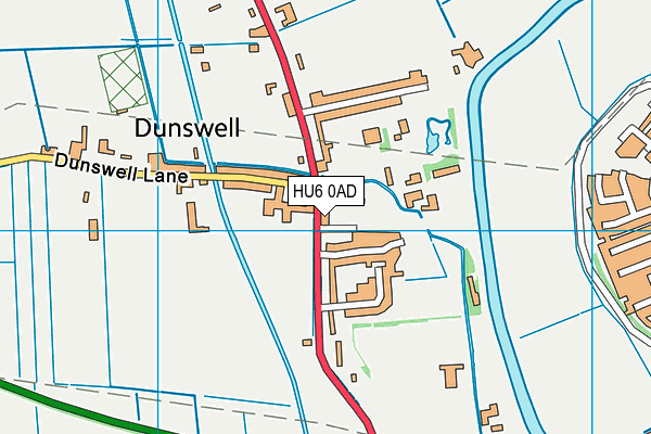 HU6 0AD map - OS VectorMap District (Ordnance Survey) HU6 0AD map - OS VectorMap District (Ordnance Survey)