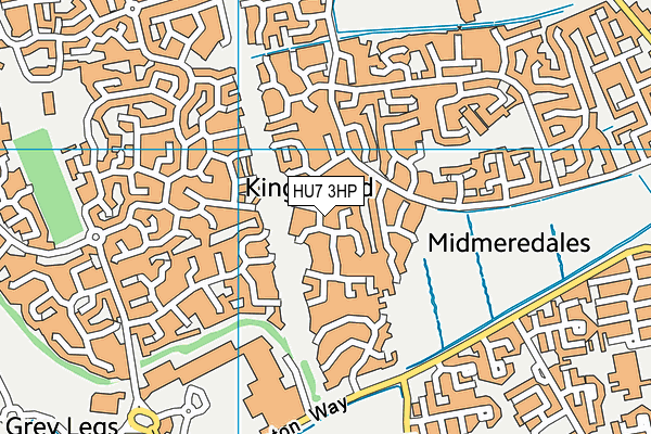 HU7 3HP map - OS VectorMap District (Ordnance Survey) HU7 3HP map - OS VectorMap District (Ordnance Survey)