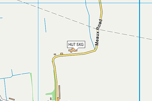 HU7 5XG map - OS VectorMap District (Ordnance Survey) HU7 5XG map - OS VectorMap District (Ordnance Survey)