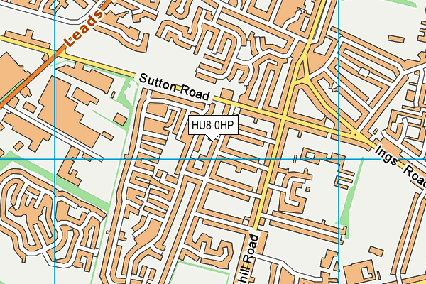 HU8 0HP map - OS VectorMap District (Ordnance Survey) HU8 0HP map - OS VectorMap District (Ordnance Survey)
