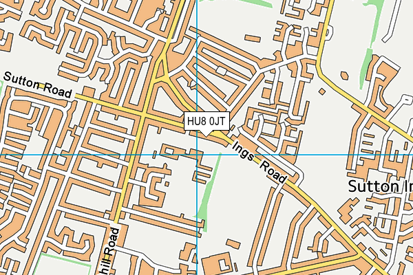 HU8 0JT map - OS VectorMap District (Ordnance Survey) HU8 0JT map - OS VectorMap District (Ordnance Survey)