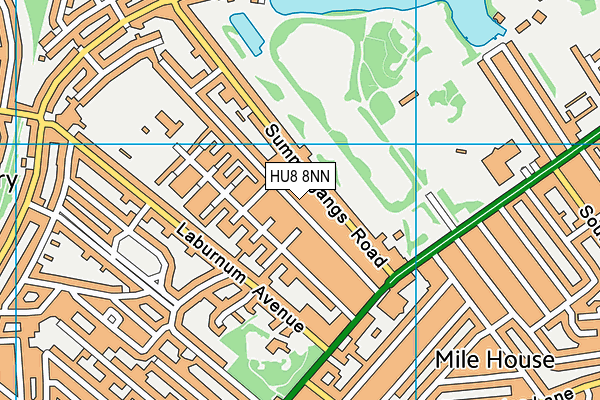 HU8 8NN map - OS VectorMap District (Ordnance Survey) HU8 8NN map - OS VectorMap District (Ordnance Survey)