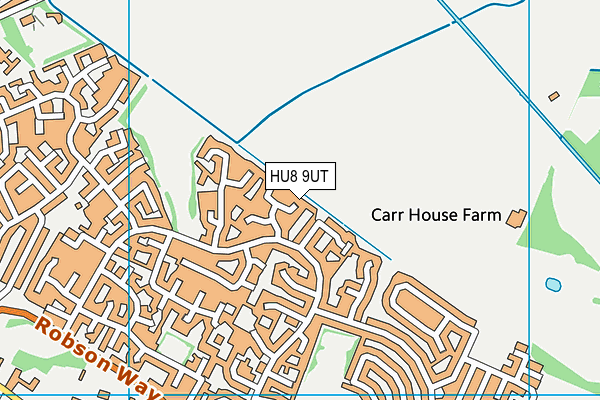 HU8 9UT map - OS VectorMap District (Ordnance Survey) HU8 9UT map - OS VectorMap District (Ordnance Survey)