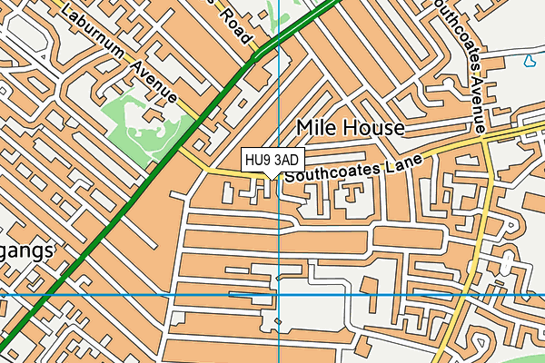 HU9 3AD map - OS VectorMap District (Ordnance Survey) HU9 3AD map - OS VectorMap District (Ordnance Survey)