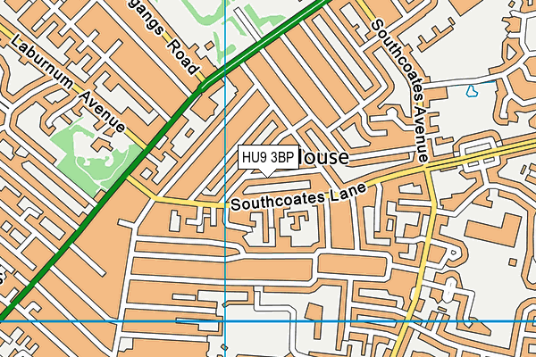 HU9 3BP map - OS VectorMap District (Ordnance Survey) HU9 3BP map - OS VectorMap District (Ordnance Survey)