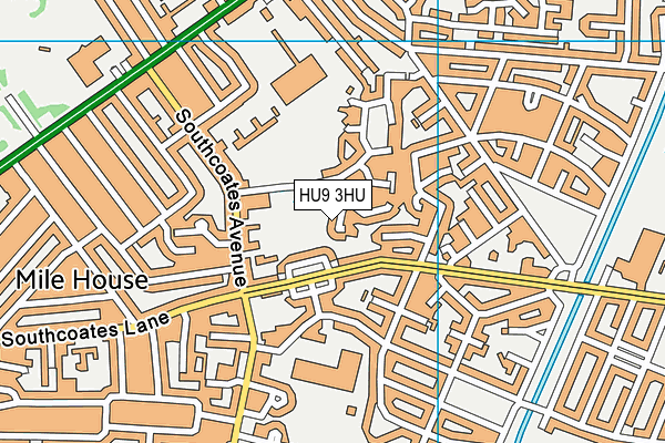 HU9 3HU map - OS VectorMap District (Ordnance Survey) HU9 3HU map - OS VectorMap District (Ordnance Survey)
