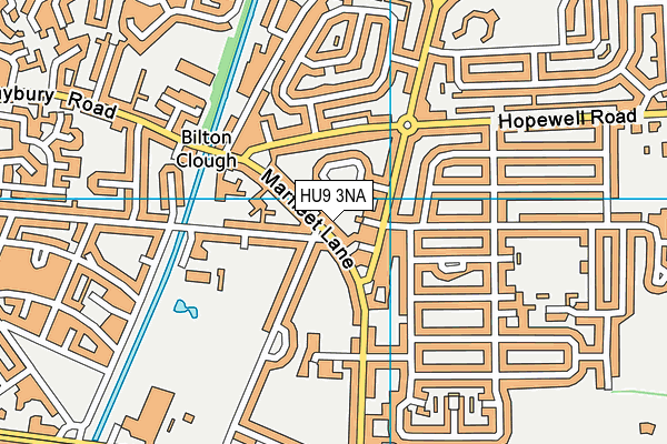 HU9 3NA map - OS VectorMap District (Ordnance Survey) HU9 3NA map - OS VectorMap District (Ordnance Survey)