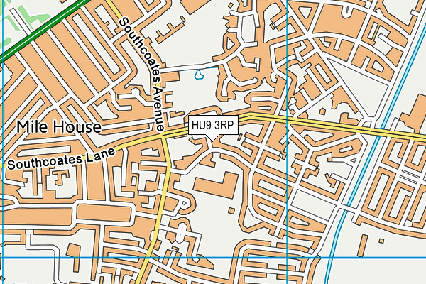 HU9 3RP map - OS VectorMap District (Ordnance Survey) HU9 3RP map - OS VectorMap District (Ordnance Survey)