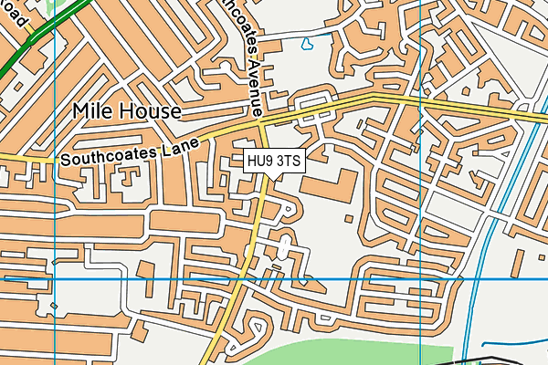 HU9 3TS map - OS VectorMap District (Ordnance Survey) HU9 3TS map - OS VectorMap District (Ordnance Survey)