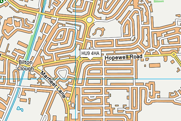 HU9 4HA map - OS VectorMap District (Ordnance Survey) HU9 4HA map - OS VectorMap District (Ordnance Survey)