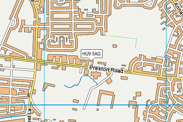 HU9 5AG map - OS VectorMap District (Ordnance Survey) HU9 5AG map - OS VectorMap District (Ordnance Survey)