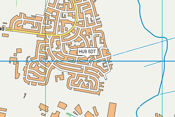 HU9 5DT map - OS VectorMap District (Ordnance Survey) HU9 5DT map - OS VectorMap District (Ordnance Survey)