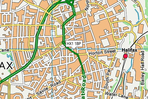 HX1 1BP map - OS VectorMap District (Ordnance Survey) HX1 1BP map - OS VectorMap District (Ordnance Survey)