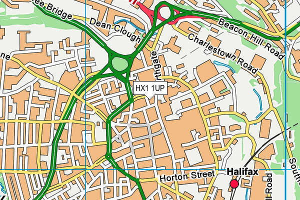 HX1 1UP map - OS VectorMap District (Ordnance Survey) HX1 1UP map - OS VectorMap District (Ordnance Survey)