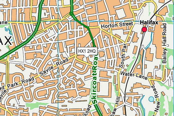 HX1 2HQ map - OS VectorMap District (Ordnance Survey) HX1 2HQ map - OS VectorMap District (Ordnance Survey)