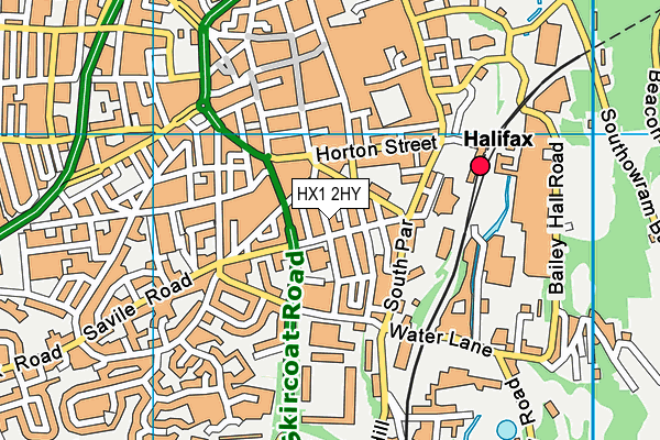 HX1 2HY map - OS VectorMap District (Ordnance Survey) HX1 2HY map - OS VectorMap District (Ordnance Survey)