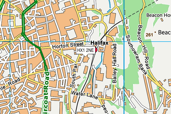 HX1 2NE map - OS VectorMap District (Ordnance Survey) HX1 2NE map - OS VectorMap District (Ordnance Survey)