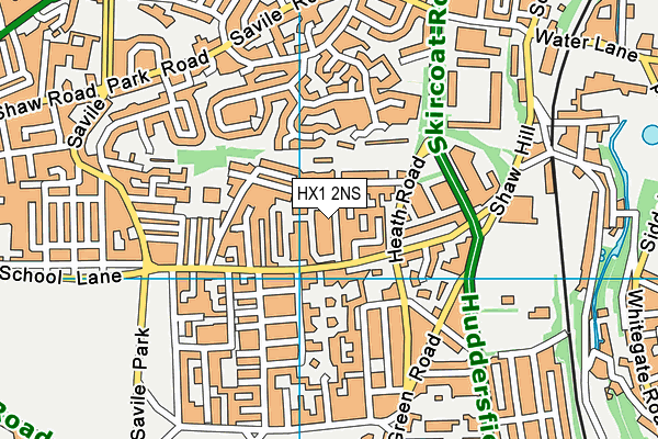HX1 2NS map - OS VectorMap District (Ordnance Survey) HX1 2NS map - OS VectorMap District (Ordnance Survey)