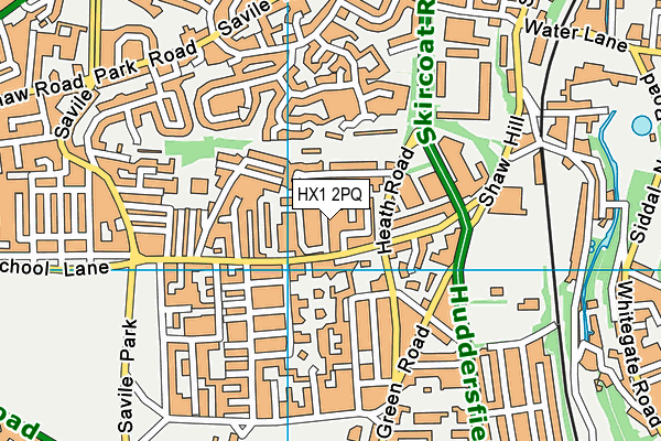 HX1 2PQ map - OS VectorMap District (Ordnance Survey) HX1 2PQ map - OS VectorMap District (Ordnance Survey)