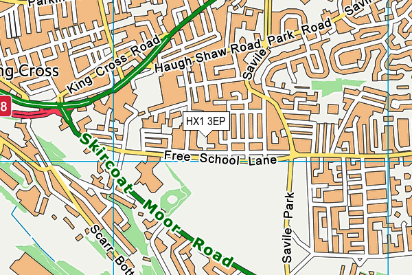 HX1 3EP map - OS VectorMap District (Ordnance Survey) HX1 3EP map - OS VectorMap District (Ordnance Survey)