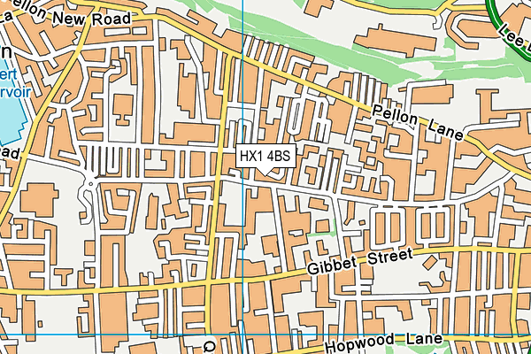 HX1 4BS map - OS VectorMap District (Ordnance Survey) HX1 4BS map - OS VectorMap District (Ordnance Survey)