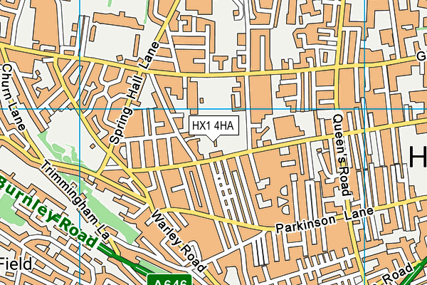 HX1 4HA map - OS VectorMap District (Ordnance Survey) HX1 4HA map - OS VectorMap District (Ordnance Survey)