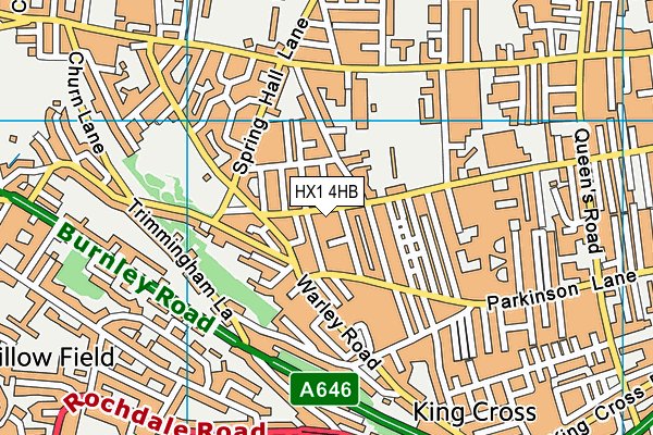 HX1 4HB map - OS VectorMap District (Ordnance Survey) HX1 4HB map - OS VectorMap District (Ordnance Survey)
