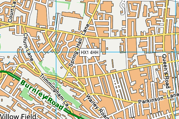 HX1 4HH map - OS VectorMap District (Ordnance Survey) HX1 4HH map - OS VectorMap District (Ordnance Survey)