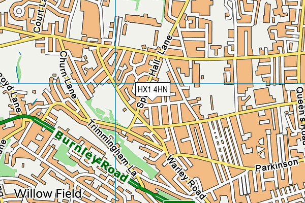 HX1 4HN map - OS VectorMap District (Ordnance Survey) HX1 4HN map - OS VectorMap District (Ordnance Survey)