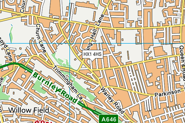 HX1 4HS map - OS VectorMap District (Ordnance Survey) HX1 4HS map - OS VectorMap District (Ordnance Survey)