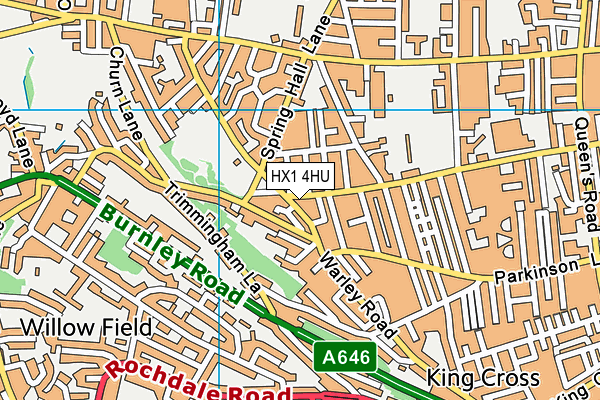 HX1 4HU map - OS VectorMap District (Ordnance Survey) HX1 4HU map - OS VectorMap District (Ordnance Survey)