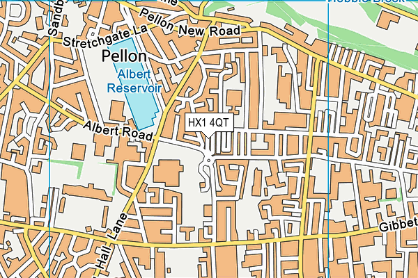 HX1 4QT map - OS VectorMap District (Ordnance Survey) HX1 4QT map - OS VectorMap District (Ordnance Survey)