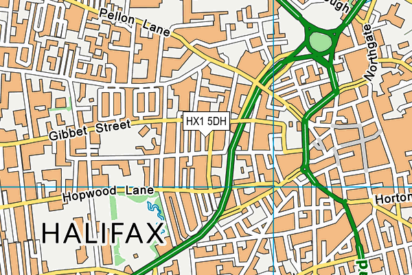 HX1 5DH map - OS VectorMap District (Ordnance Survey) HX1 5DH map - OS VectorMap District (Ordnance Survey)