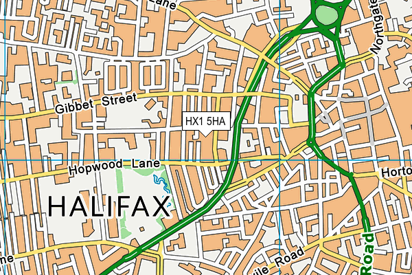 HX1 5HA map - OS VectorMap District (Ordnance Survey) HX1 5HA map - OS VectorMap District (Ordnance Survey)